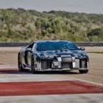 Gabriel Bortoleto and Nico Hülkenberg give the ‘impressive’ Audi supercar a run