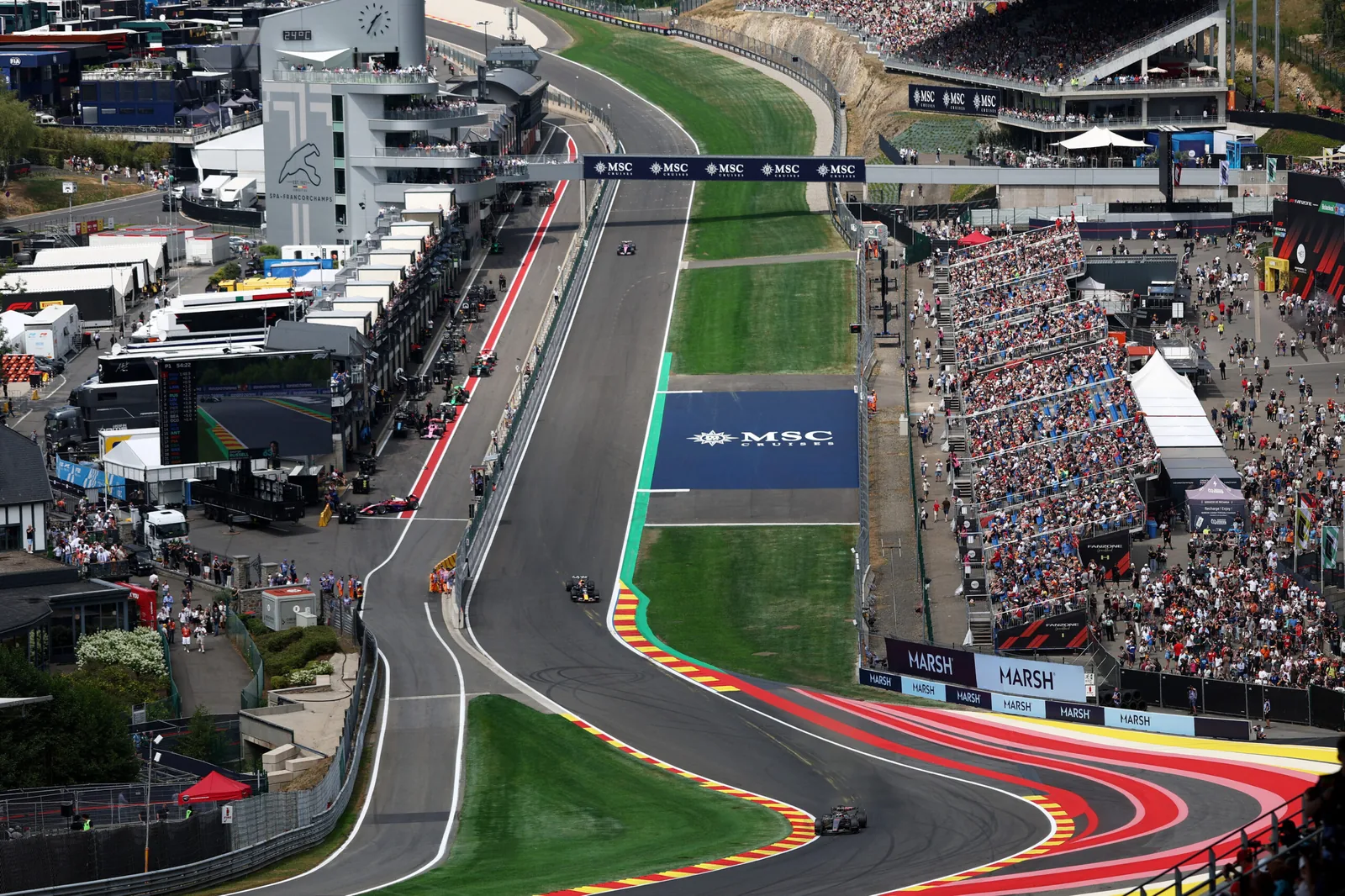 Second Free Practice (FP2) Results Belgian GP