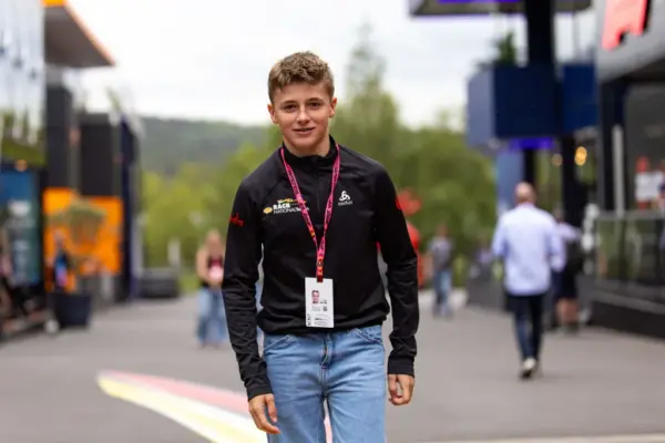 Max Verstappen signs McLaren junior Dries van Langendonck: ‘Helping to reach F1’