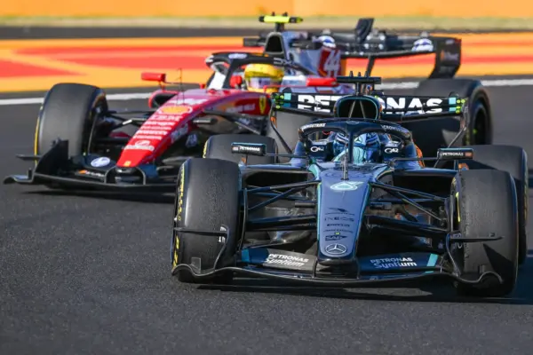 George Russell sees Ferrari closing in: ‘They look very strong’