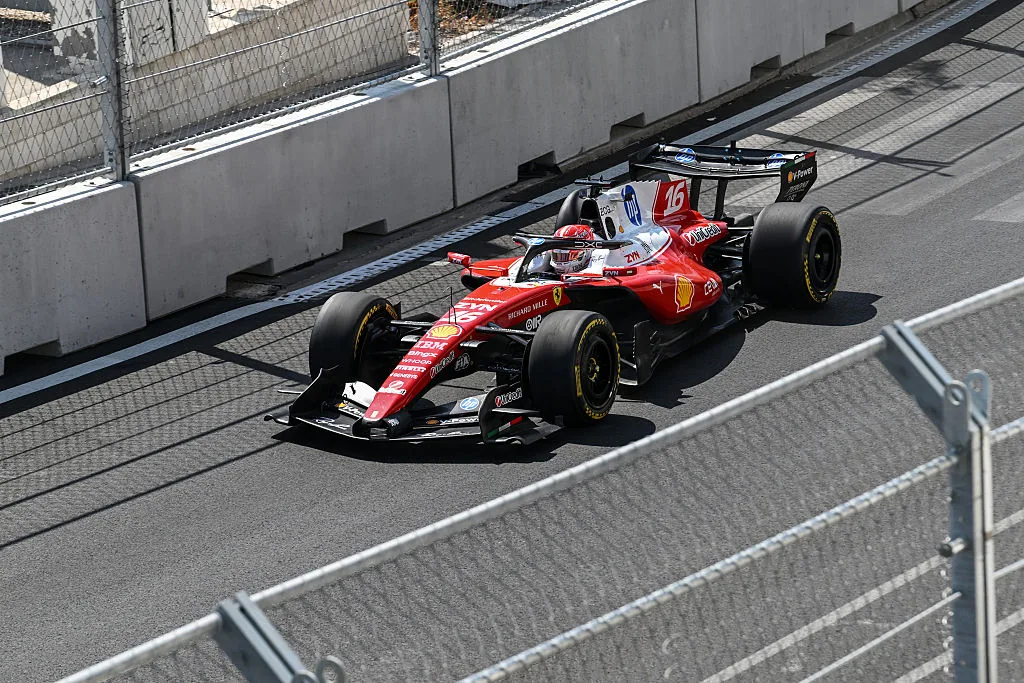 VIDEO: Charles Leclerc makes first kilometers on the Madring