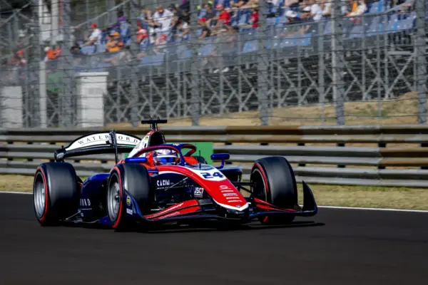 Laurens van Hoepen finishes third in Formula 2 sprint race, Minì wins in Hungary