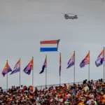 Impressive opening Dutch GP: Royal Air Force in action again above Zandvoort