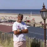 Zandvoorter Piet Keur lives among the beach chairs, but takes time off for the F1