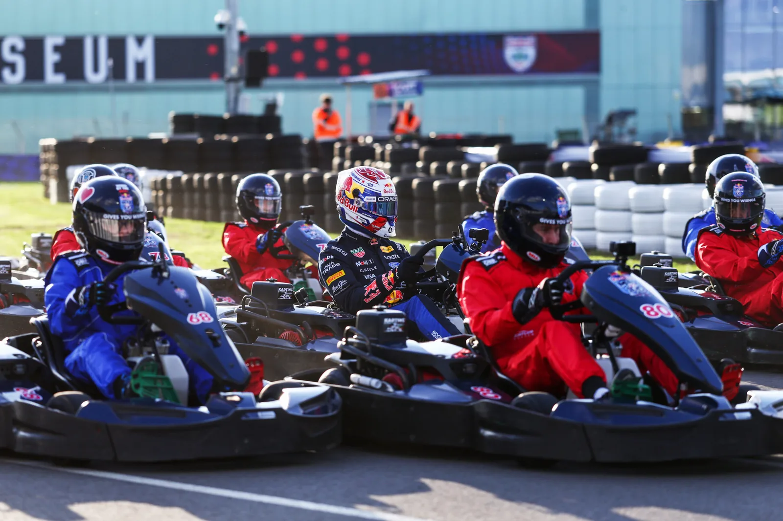 Max Verstappen sets next challenge after kart race at Silverstone: ‘200 opponents’