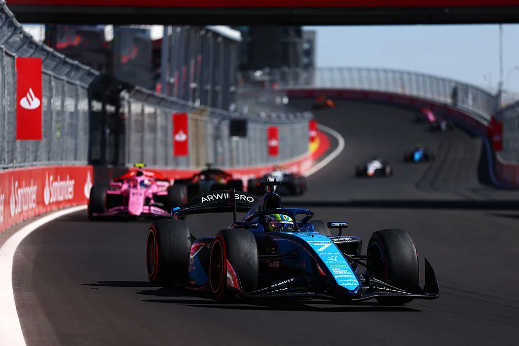 Ferrari junior Dino Beganovic wins dominant F2 race, Laurens van Hoepen twelfth