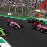 Bizarre slotfase in Formula 2 qualifying: drivers crawl slowly across the track