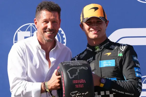 Starting lineup GP Spain: Norris surprises at Madring and starts from pole, Verstappen third