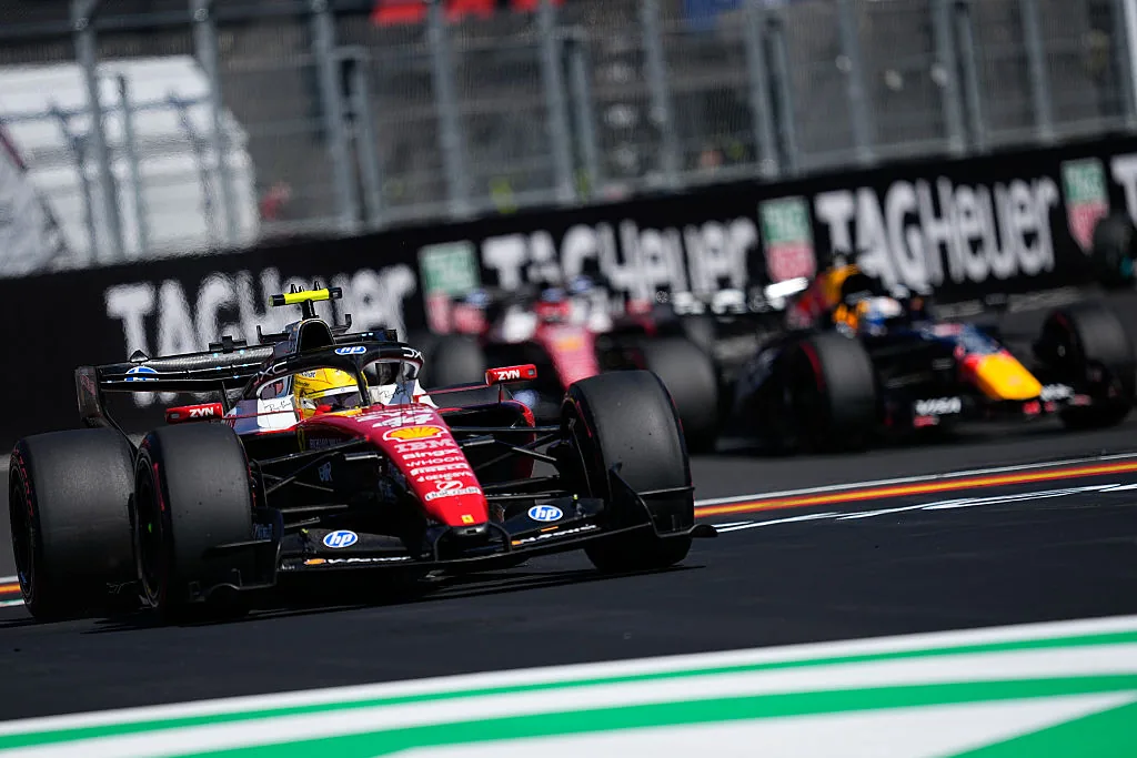 Lewis Hamilton reacts to incident with Max Verstappen at Madring: ‘It was just good racing’