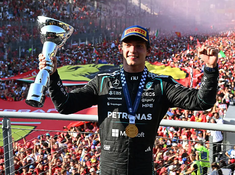 Kimi Antonelli does not rule out a future Ferrari switch: ‘But for now I am very happy at Mercedes’