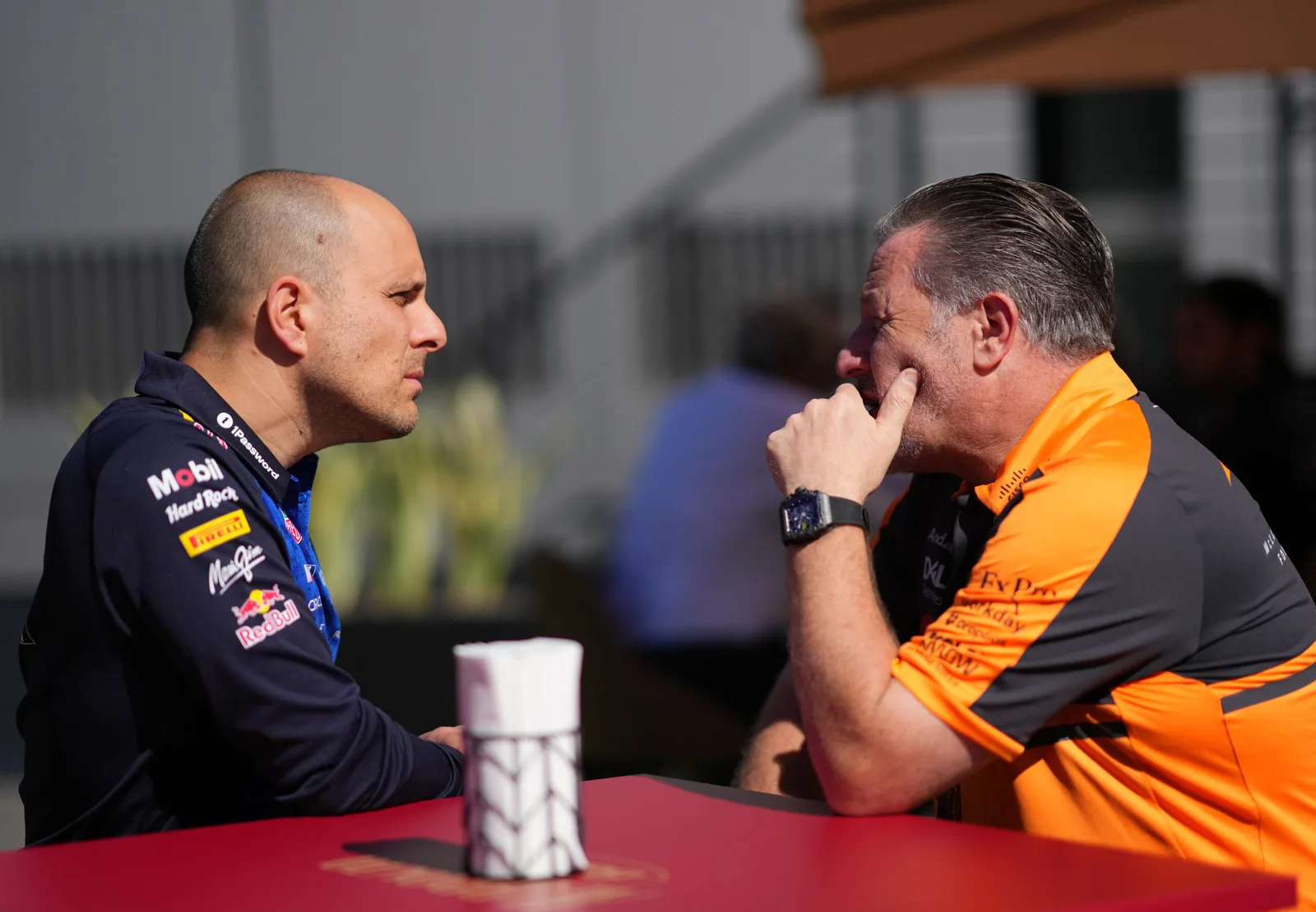 McLaren urges earlier Red Bull exit from Lambiase
