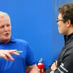 Advice from Giedo van der Garde to Johnny Herbert: ‘Just let it go, man!’